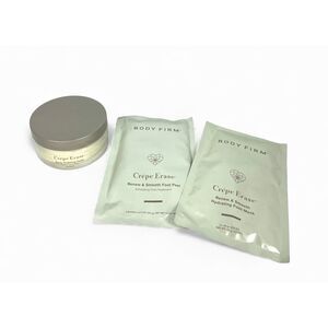 Crepe Erase Body Firm Refining Pads & Foot Peel Mask New